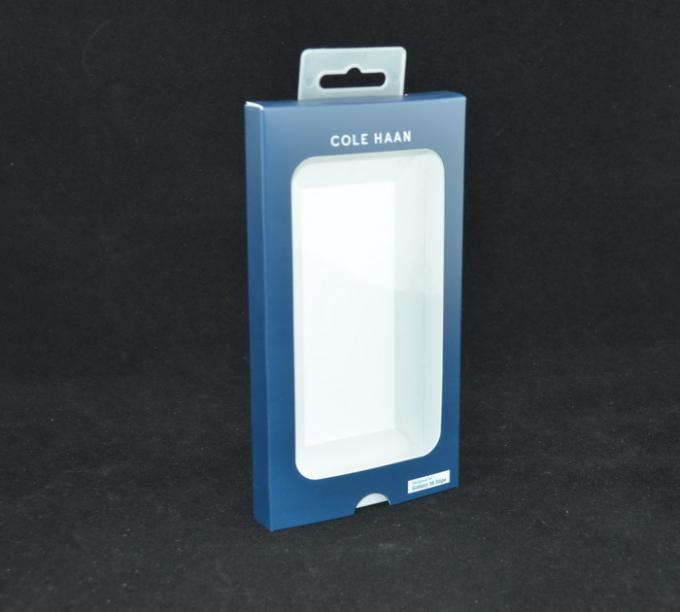 Folding Cell Phone Accessories Packaging Window Paper Box For Galaxy S6 Edge Case