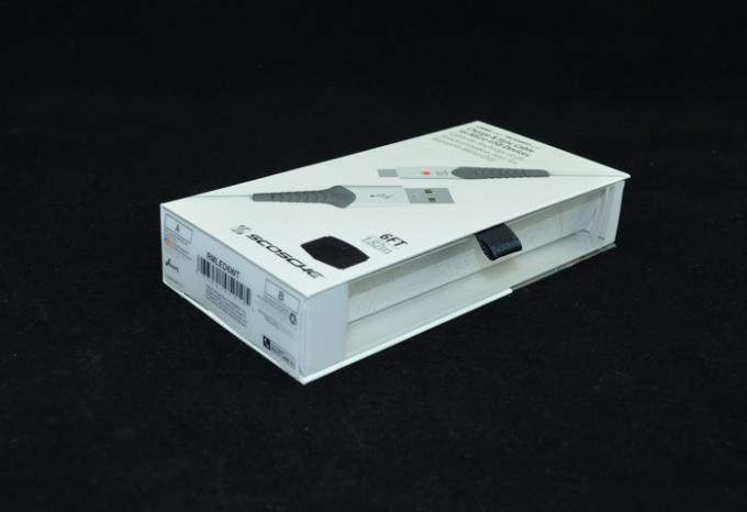 Mini Customizable USB Cable Colorful Packaging / Data Cable Box
