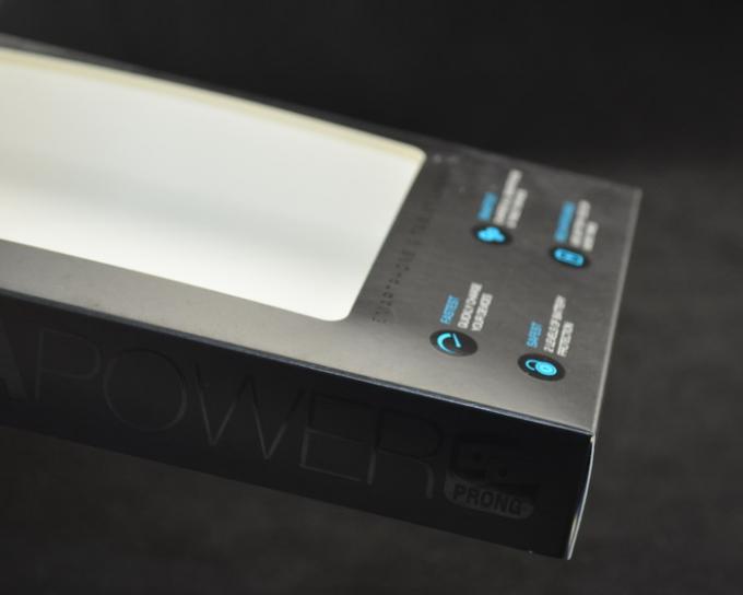 350g C1S Power Bank Packaging Customized , Phone Charger Packaging