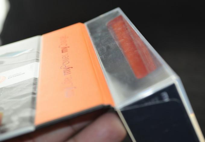 Magnetic Closure Cardboard Power Bank Packaging Silk Screen Printing