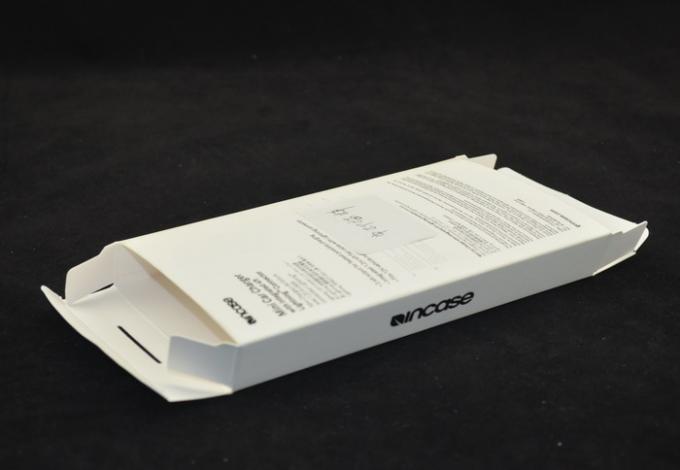 iPhone iPad Car Charger Paper Box Packaging With 0.4MM Transparent PET Hanger