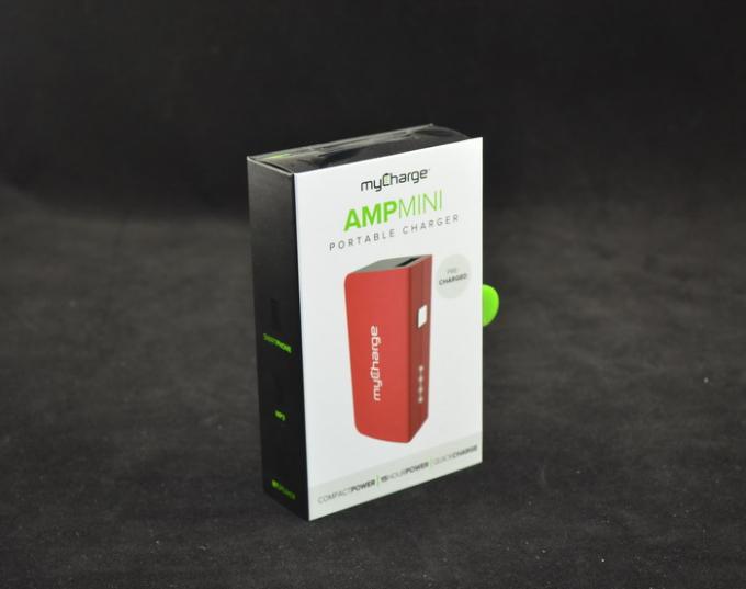 Glossy Spot UV Power Bank Packaging Boxes Anti Scratch 130 X 80 X 30 MM