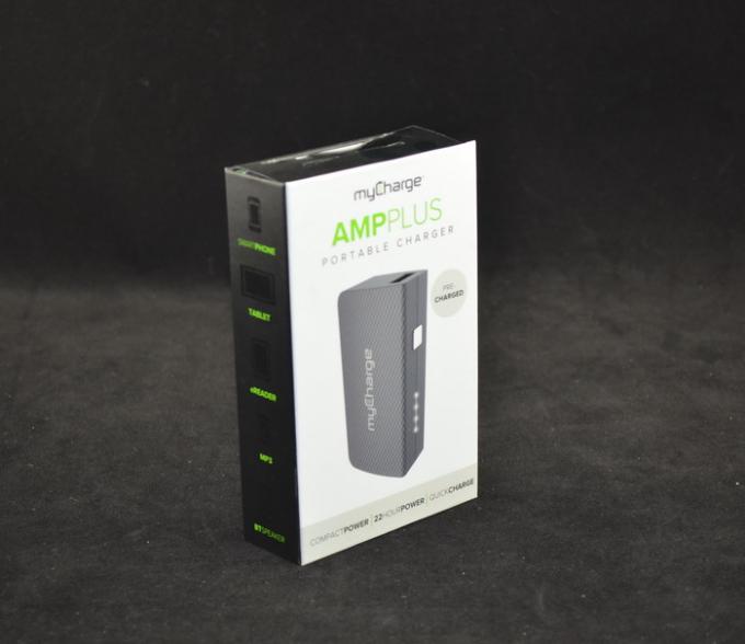 Power Bank Custom Printed Boxes Packaging Film Lamination Surface