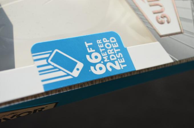 Glossy Spot UV Cell Phone Accessories Packaging , Mobile Cover Packaging
