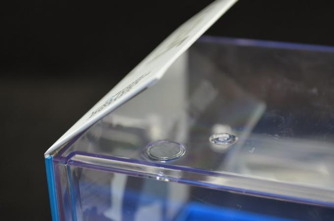 Custom Magnetic Closure Blue Box Packaging , Bluetooth Speaker Package