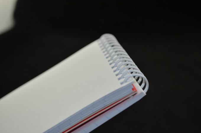 Spiral Custom Paper Notebooks Personalized , Custom Printed Notepad