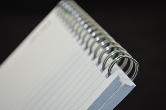 UV Coating Surface Custom Printing Notebooks Notepads Eco Friendly ZY-117