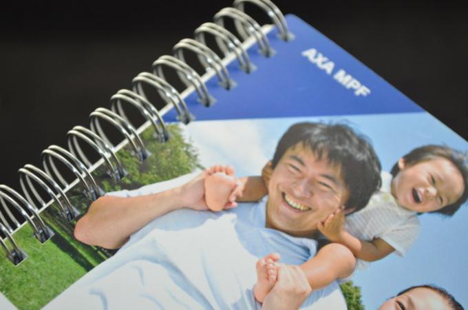 UV Coating Surface Custom Printing Notebooks Notepads Eco Friendly ZY-117