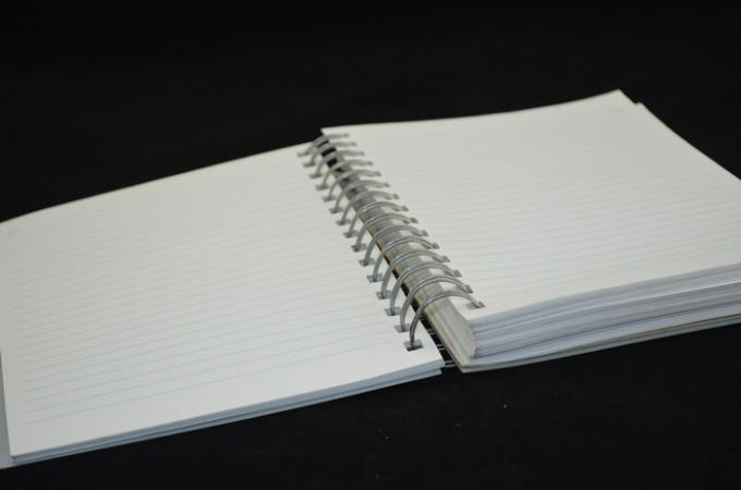 Plastic Cover Custom Paper Notebooks Gift Notepads Environment Protection