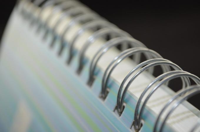 Plastic Cover Custom Paper Notebooks Gift Notepads Environment Protection