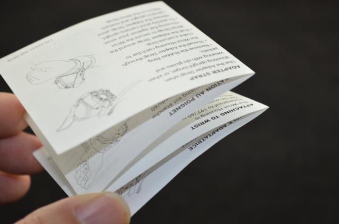 80gsm C2S White Paper Folding Manual Booklet , User Guide Manuals