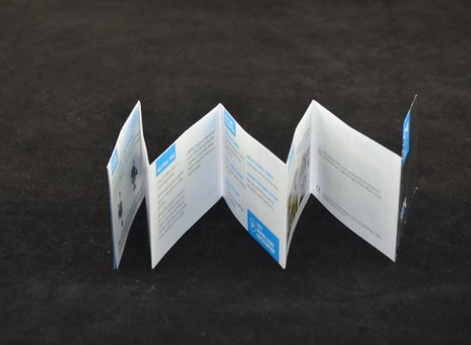 Colorful Electronic Accessory User Handbook Booklet Customizable 605 X 114 mm