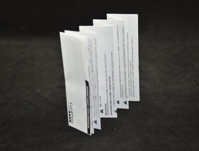 Custom Black Printing User Manual Booklet For Electronic Accessories
