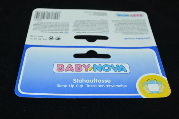 Customized Recycled Paper Display Cards With Shining Film Lamination