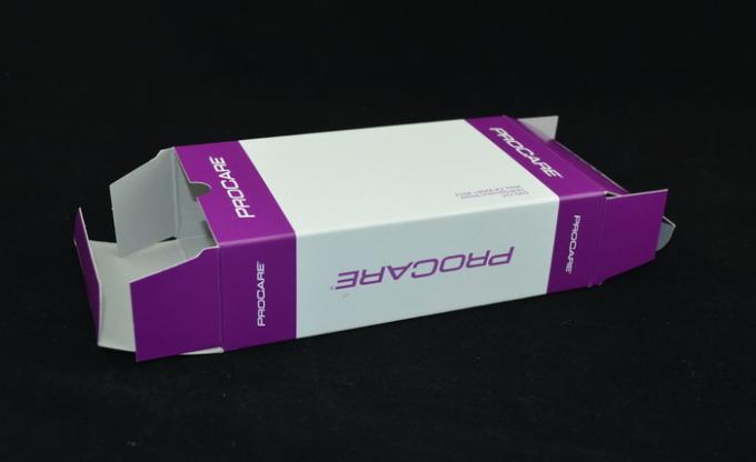 Folding Offset Printing Cosmetic Packaging Boxes Film Lamination Surface