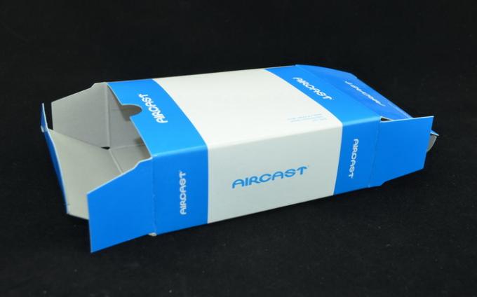 Blue DJO Laminated Offset Printing Box 400g CCNB Paper Packaging