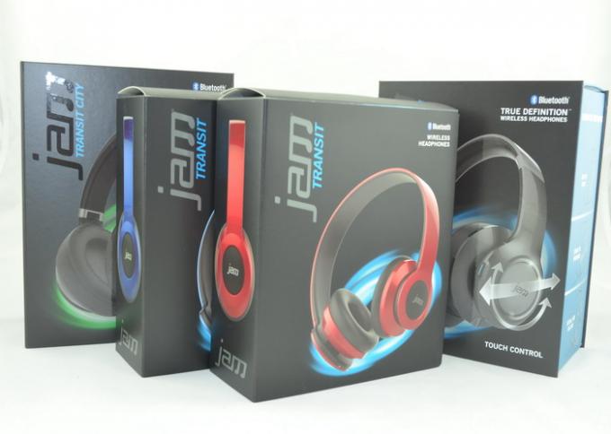 Rectangle Wireless Bluetooth Headphone Packaging Boxes 192 X 160 X 65 mm
