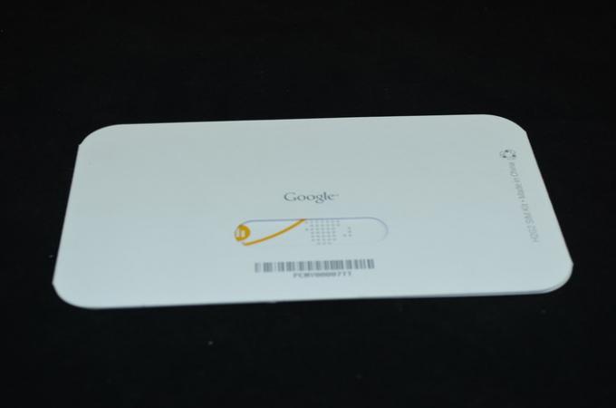 Small Google Project Fi Recycled Paper Cards 330gsm Art Paper Material