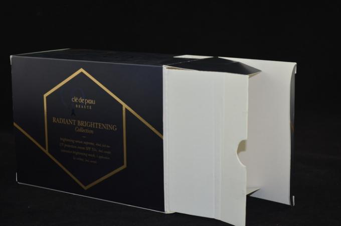Folding Cosmetic Offset Printing Box Rectangular Package 220 X 150 X 103 mm