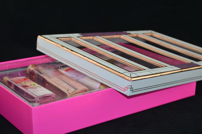 Fashionable Cardboard Offset Printing Packaging , Cosmetic Packaging Boxes