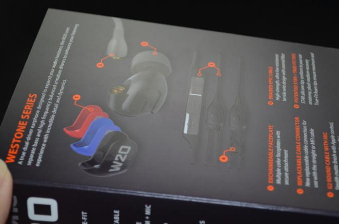 W20 Bluetooth Headset Box Package Anti Scratch Matt UV Coating Surface