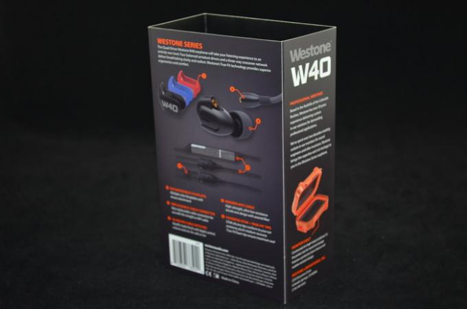 Glossy Spot UV Bluetooth Headset Box Sleeve Customized Film Lamination Surface