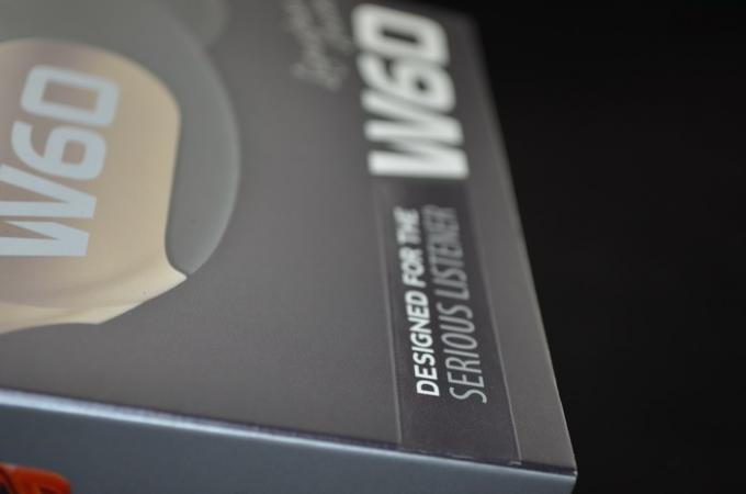 Zhongyin Westone W60 Earphone Packaging Box With Glossy Satin Spot UV