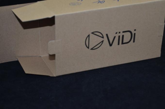Kraft Paper Electronic Accessories Packaging Eco-friendly 110 X 90 X 200 mm