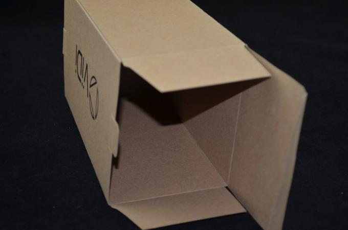 Kraft Paper Electronic Accessories Packaging Eco-friendly 110 X 90 X 200 mm