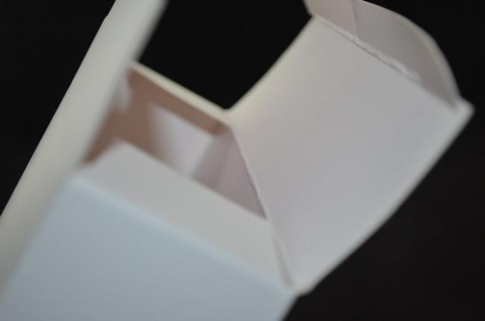 Customized Offset Printing Box , Electrical Accessories Packaging Glossy Spot UV Coating