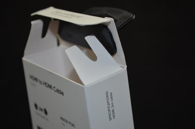 HDMI Matt Film Lamination USB Cable Box Package SGS RoHS Certification