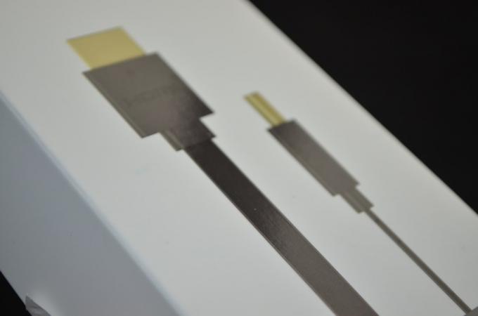 HDMI Matt Film Lamination USB Cable Box Package SGS RoHS Certification