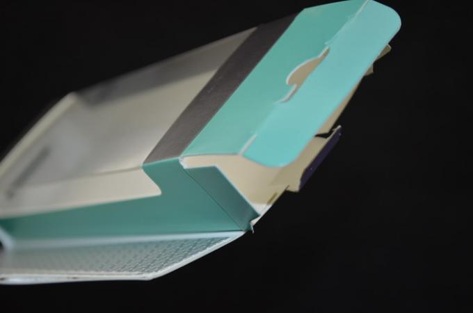 Magnetic Closure Foldable USB Cable Packaging , Lightning Cable Box