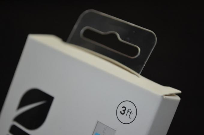 350g C1S White Paper Printing USB Cable Box , Lightning Cable Packaging