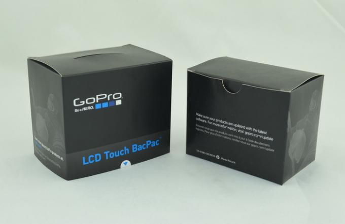 GoPro Accessories Packaging Paper Package Box With Anti-Scratch Matt UV Coating