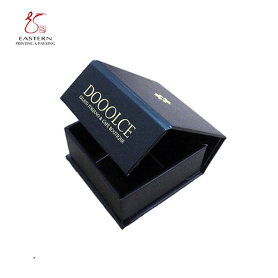 5.75x2.75 Chocolate Packaging Paper Box 4 Truffle 120gsm Magnetic Closure Foldable