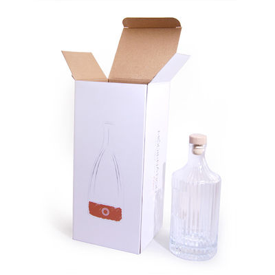 Offset Printing Corrugated Cardboard Shipping Box with Customer s Logo for Glass bottles Fragile packaging