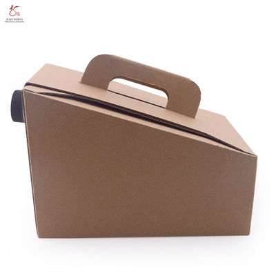 Custom Printed Shaped Corrugated Cardboard Box Foldable for Coffe beans Grain Packaging