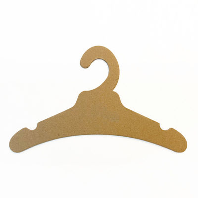 custom made Cardboard Kids Hanger Brown Recycling Display Hangers 250*130*3mm