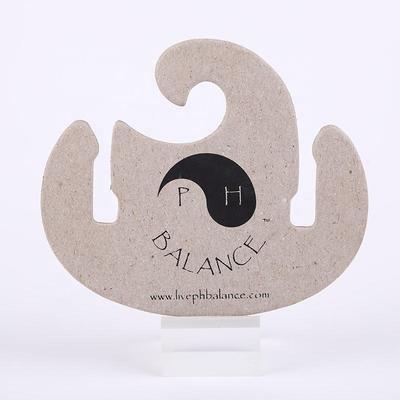 Grey Cardboard Flip Flop Hangers with Customized Logo | Custom Printed Eco-Friendly Sandal Hangers