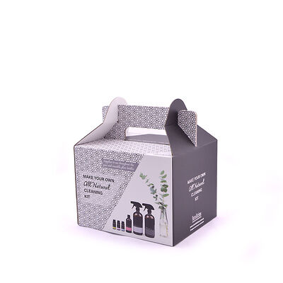 Custom Printed Gable Packaging Box | Corrugated Cardboard Box for cosmetic packaging