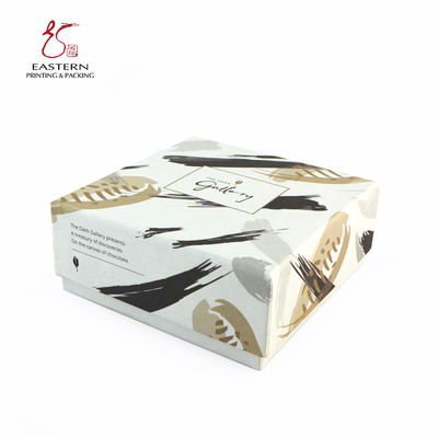 Chocolate Packaging Paper Box With Black Blister Card