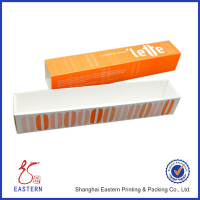 300gsm Food Grade Cardboard Macaron Selection Box , Box Slide Out Box Packaging