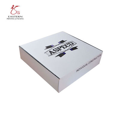 50mm Height 180mm Width White Corrugated Mailers With Double Sided Printed