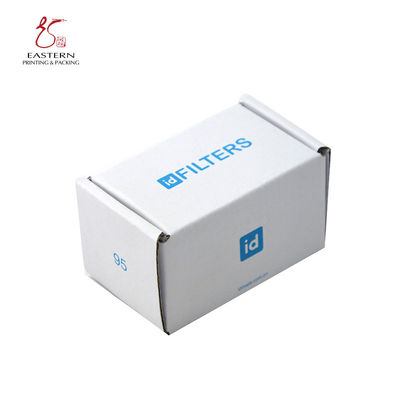 SGS 85mm Height Tuck Top Mailer Boxes , Easy Fold Mailers For Face Mask