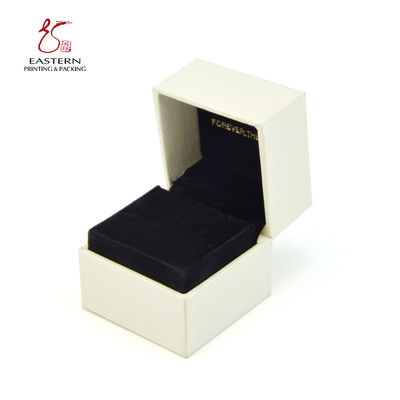 Ring Packaging White Cardboard Christmas Gift Boxes Elegant
