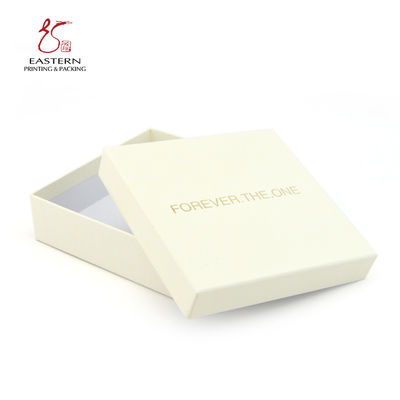 CMYK Color Recycled Hard Cardboard Gift Boxes For Jewelry