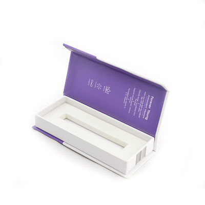 SGS Flap Type Cosmetic Packaging Paper Box , Magnetic Closure Gift Box