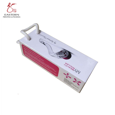 Custom Printed Small Cardboard Gift Boxes With Handle ， Recyclable Packaging Box