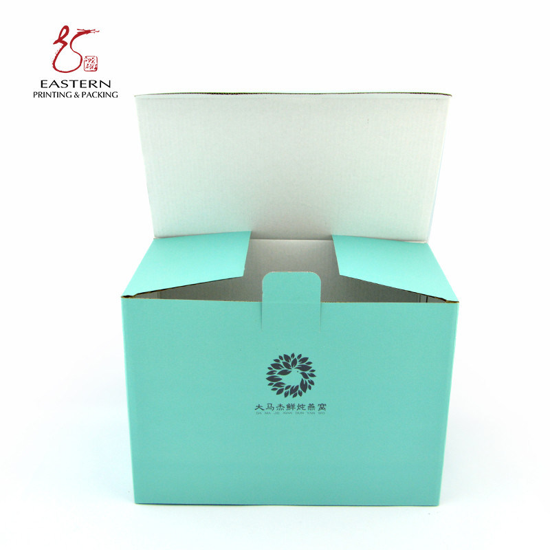 19cm Height 16cm Width Corrugated Cardboard Box , Custom Corrugated Boxes